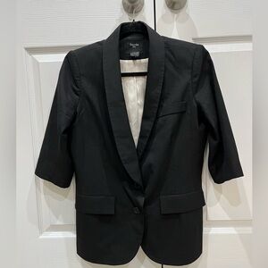 Smythe Copine 100% Wool 3/4 Sleeve Blazer